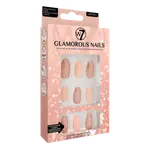W7 Glamorous Nails Искусственные ногти с блестками, 24 шт./1 упаковка - фото 2