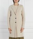 Пальто женское Marella шерстяное, бежевый - фото