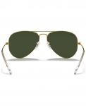 Солнцезащитные очки, rb3025 58 aviator classic Ray-Ban, мульти - фото 4