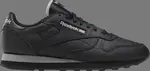 Кроссовки classic leather 'black pure grey' Reebok, черный - фото 2