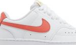 Кроссовки Nike Wmns Court Vision Low 'White Magic Ember', белый - фото 3