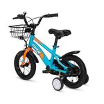 Велосипед детский MAX BIKE Juno 1 12", голубой/оранжевый - фото 6