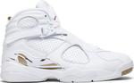 Кроссовки OVO x Air Jordan 8 Retro White, белый - фото