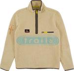 Пуловер Cactus Jack by Travis Scott Trails Half-Zip Sherpa Pullover 'Cream', кремовый - фото 2