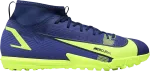 Кроссовки Nike Mercurial Superfly 8 Academy TF GS 'Lapis Volt', синий - фото