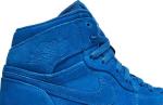 Кроссовки Air Jordan 1 Retro High Blue Suede, синий - фото 2