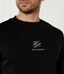 Свитер Regular fit Karl Lagerfeld, черный - фото 4