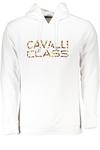 Толстовка мужская Cavalli Class с логотипом, белый - фото