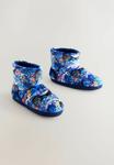 Тапочки Next Slippers, Blue Graffiti Gamer/Blue - фото 2