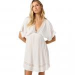 Женское тканое платье-накидка Kleo O'Neill, Vanilla - фото