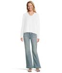 Свитер Eileen Fisher V-Neck Sweater, WhiteSee Less - фото 5