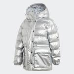 Куртка Adidas Mid Puffer, серебряный - фото