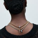 Шарм Pandora x Game of Thrones Jon Snow, серебро/черный - фото 6