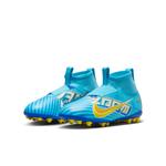 Кроссовки mercurial superfly 9 academy km ag Nike, синий - фото 4