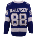 Мужская футболка Fanatics Андрей Василевский Tampa Bay Lightning Breakaway Player Authentic NHL Apparel, синий - фото 2