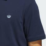 Футболка Performance ADIDAS PERFORMANCE Trefoil, синий/темно-синий - фото 4