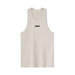 Топ Fear of God Essentials Lightweight Essential Tank, Heather Stone - фото