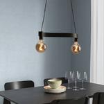 Потолочный светильник Ikea Ackja, 60 см, черный - фото 4