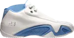 Кроссовки Air Jordan 21 Low GS University Blue, белый - фото