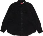 Рубашка Supreme Denim Painter Shirt 'Black', черный - фото