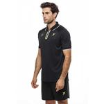 Поло с коротким рукавом Drop Shot Rayco, черный - фото 3