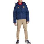 Пуховик мужской синий Adidas, синий - фото 2