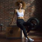 Спортивный бра Higher State Run Medium Impact, белый - фото 6