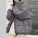 CF Tracing Пуховик унисекс черный/белый Lining, черный/белый - фото 4