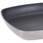 Сковорода-гриль 26 см серебристая Excellent Houseware - фото 4