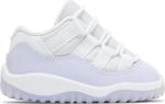 Кроссовки Air Jordan 11 Retro Low GT White Pure Violet, белый - фото