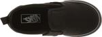 Кроссовки Slip-On V Vans, цвет Black/Black - фото 2