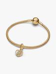 Шарм Pandora 18th Celebration Dangle, золото - фото 3
