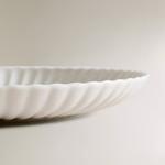 Тарелка Zara Home Scalloped Porcelain Dinner, 27 см, белый - фото 4