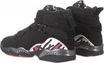 Кроссовки Air Jordan 8 Retro GS Playoff 2013, черный - фото 4