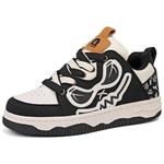 Кроссовки HLA JEANS Skateboarding Shoes Unisex Low-top, черный/бежевый - фото 10