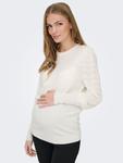 Свитер Only Maternity MATTI, белый - фото 7
