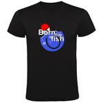 Футболка Kruskis Born To Fish Hook, черный - фото