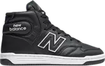 Кроссовки высокие New Balance 480, черный/белый - фото 2