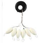 Плавающие бусины 12 мм овальные фосфоресцентные CAPERLAN - фото 4