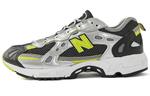 Кроссовки New Balance NB 827, серый/черный/желтый - фото