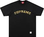 Футболка Supreme Plaid Appliqué Short-Sleeve Top 'Black', черный - фото 2