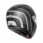 Шлем AGV Sportmodular Multi Refractive, Carbon/Silver - фото 4