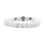 Chrome Hearts Агатовый браслет Unisex White/Silver - фото 3