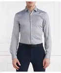 Рубашка Koey Slim fit Hugo, серый - фото