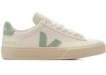 Кроссовки Veja Campo Low-Top Chromefree Leather, white / matcha - фото