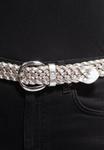 Ремень Tamaris Braided belt, Silver /Silver-Coloured - фото 6