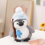 Плюшевая игрушка Chubby Penguin Fun Creative Dolls высотой 21 см/30 см Tak Bebe - фото 9