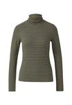 Топ comma Long sleeved top, Olivgrün/Olive - фото 5