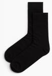 Набор носков H&M, 5 пар, черный - фото 2