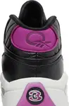 Кроссовки question mid 'black aubergine' Reebok, черный - фото 8